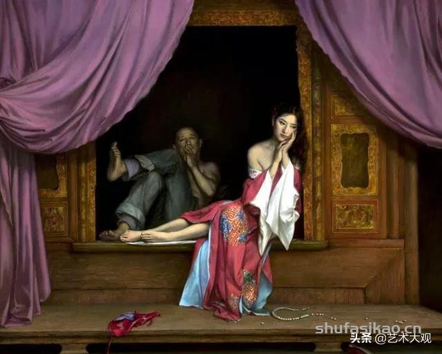 古典主义的静谧之美 | 学院派写实人物油画王忻作品选-书法思考网 古典主义的静谧之美 | 学院派写实人物油画王忻作品选-书法思考网