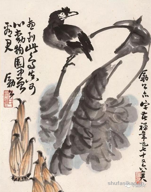 李苦禅：大写意不是一个画种，而是传统中国画的一种技法-书法思考网