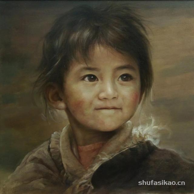 艺术家谭建武的油画写实人物 | 细腻而甜美的纯情少女翩翩起舞-书法思考网