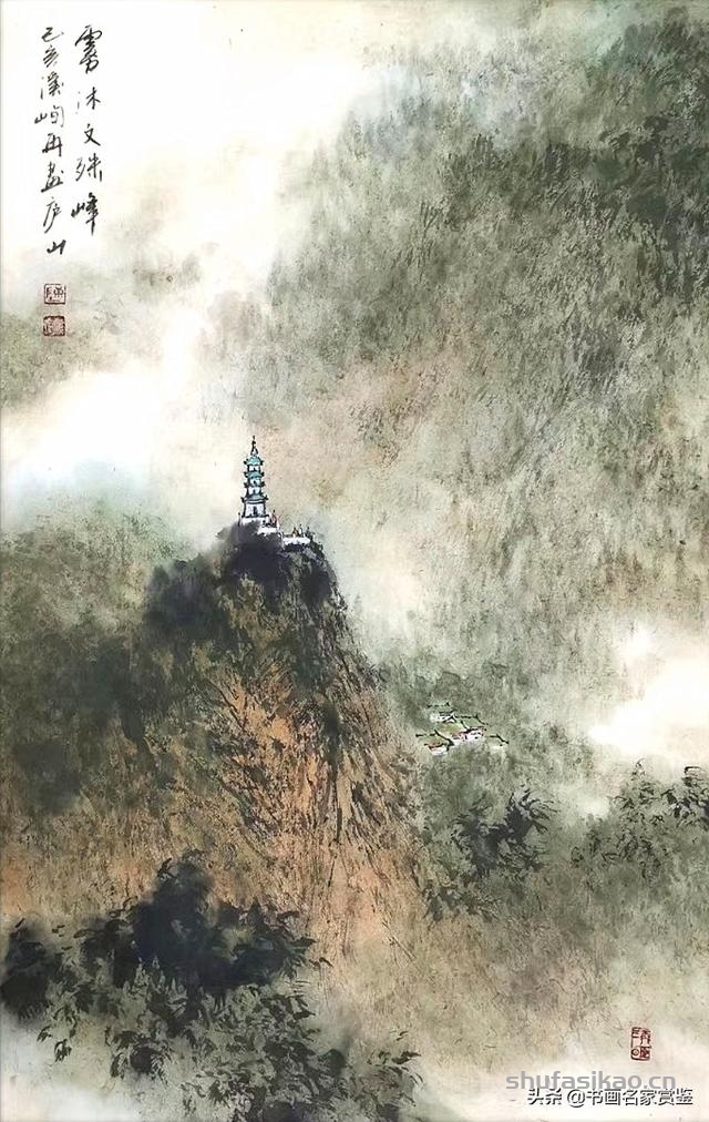 山水画家 陈溪峋 先生新作雅赏-书法思考网
