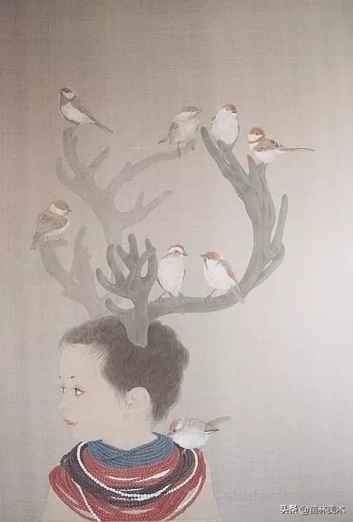 欣赏 | 工笔画 她美了两千多年-书法思考网