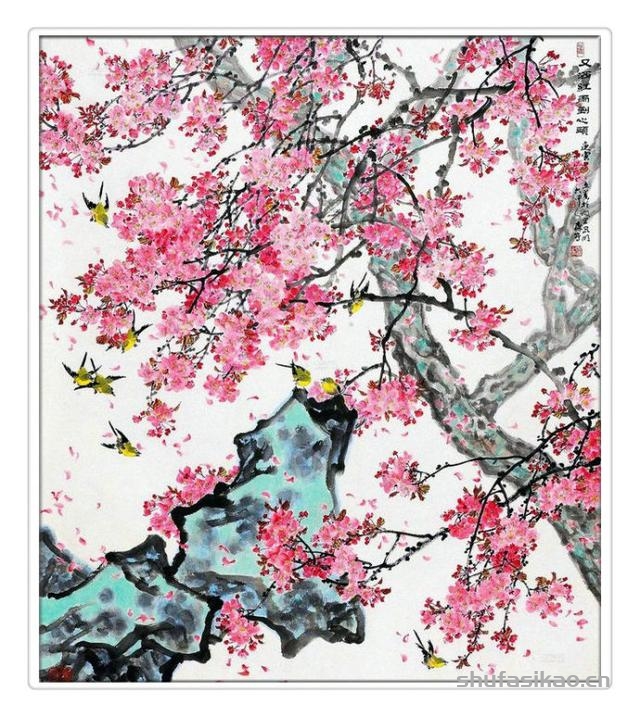 蕴玉藏辉——郎森花鸟画-书法思考网