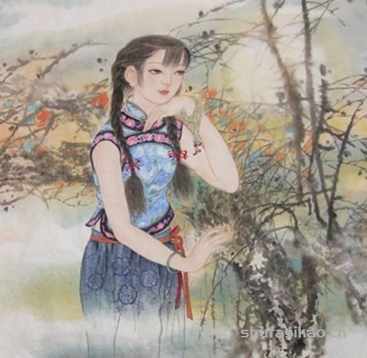 女画家张双凤：诗意栖居的日子-书法思考网