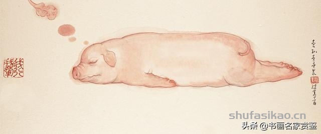你造么，这个人画齐白石画像，简直把老爷子给玩嗨了，太皮…..-书法思考网