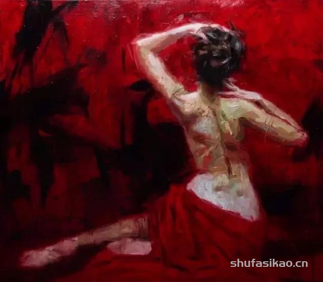 美国当代油画家Henry Asencio女性人体的绘画-书法思考网 美国当代油画家Henry Asencio女性人体的绘画-书法思考网
