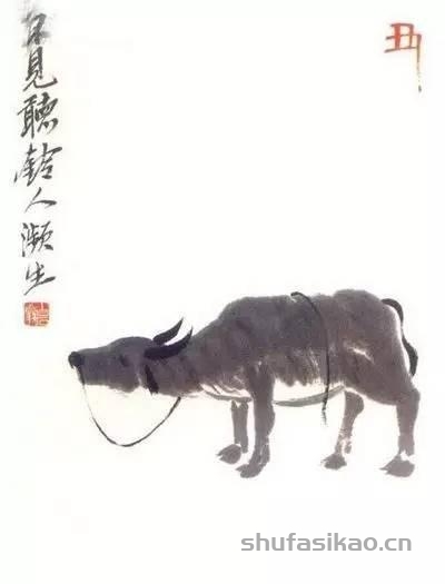 齐白石、徐悲鸿笔下的十二生肖图，惟妙惟肖-书法思考网
