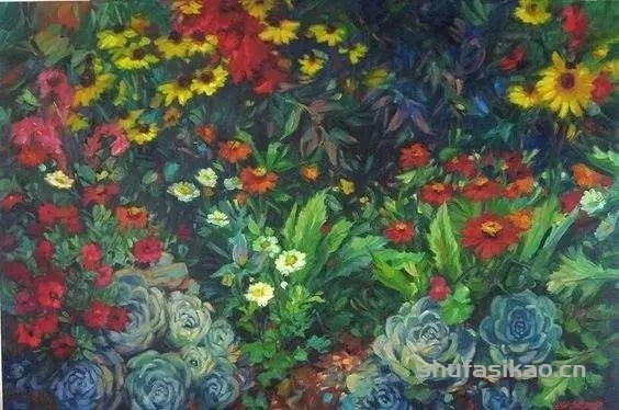 温暖又烂漫的治愈系油画,越看越好看-书法思考网 温暖又烂漫的治愈系油画,越看越好看-书法思考网
