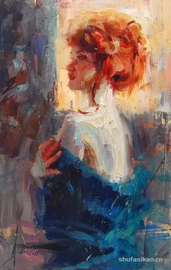 美国当代油画家Henry Asencio女性人体的绘画-书法思考网 美国当代油画家Henry Asencio女性人体的绘画-书法思考网