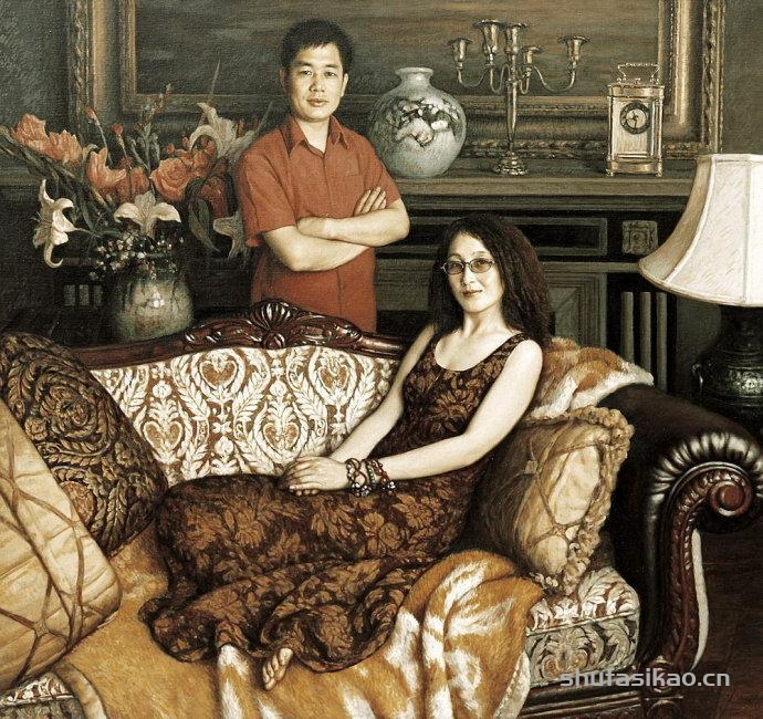 中国写实派画家王嫩人物油画,古典神韵之美!-书法思考网 中国写实派画家王嫩人物油画,古典神韵之美!-书法思考网