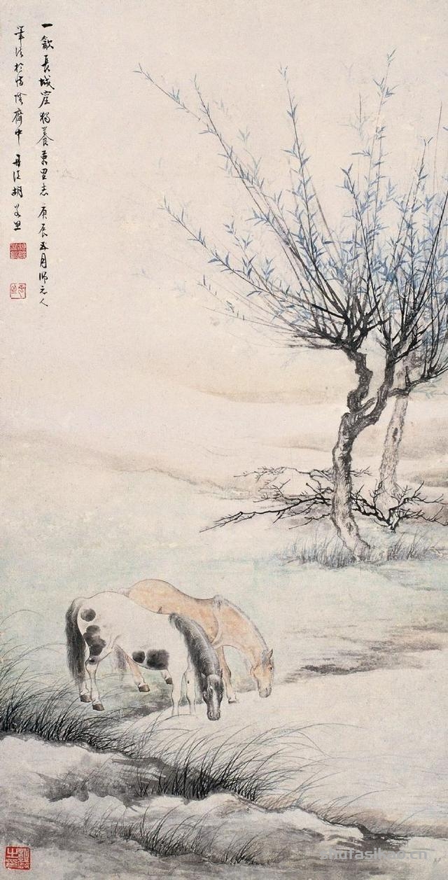 张大千弟子胡若思的山水、花鸟、人物画的艺术-书法思考网