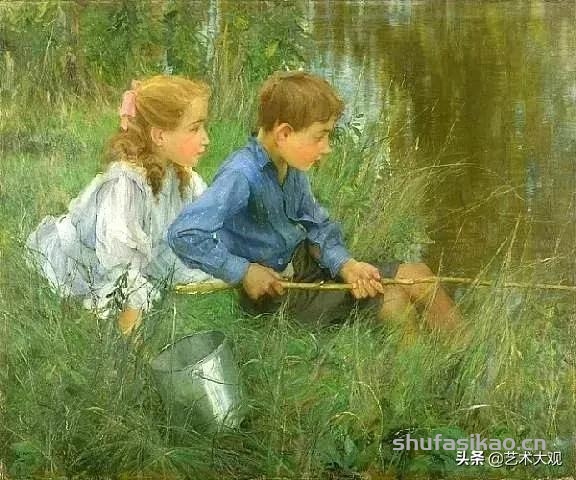 美国画家弗朗西斯油画作品集-书法思考网