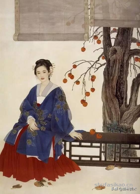 欣赏 | 工笔画 她美了两千多年-书法思考网