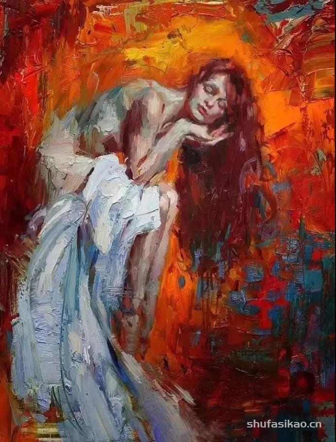 美国当代油画家Henry Asencio女性人体的绘画-书法思考网 美国当代油画家Henry Asencio女性人体的绘画-书法思考网
