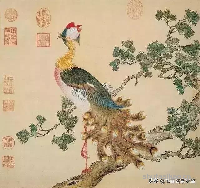 清宫藏顶级花鸟谱，如今一部分在台湾，一部分依然珍藏在北京故宫-书法思考网