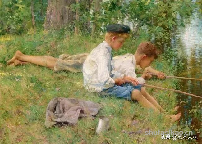 美国画家弗朗西斯油画作品集-书法思考网