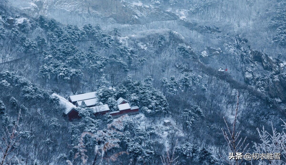 诗词解读：仲冬初雪六首：初雪洒嵩高，天涯已赠琼-爱读书