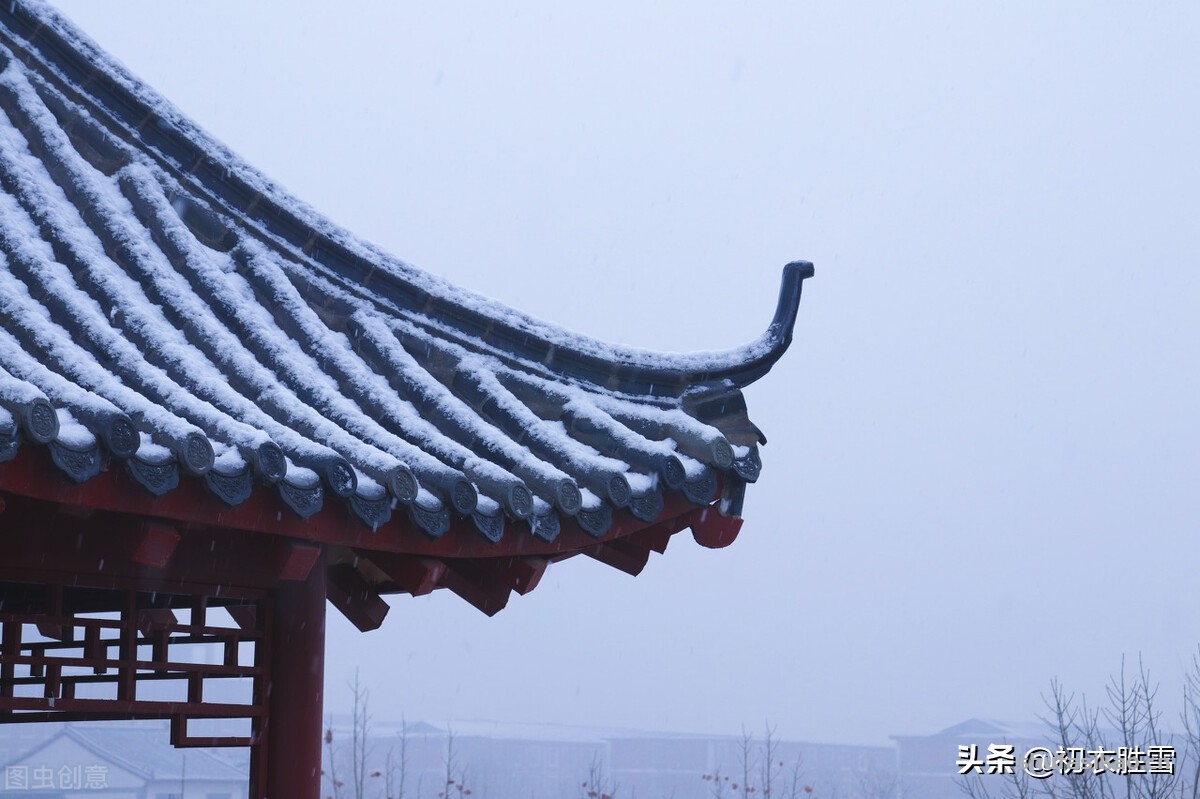 诗词解读：大雪节气古诗六首赏读：此间大雪节，花放小桃枝-爱读书