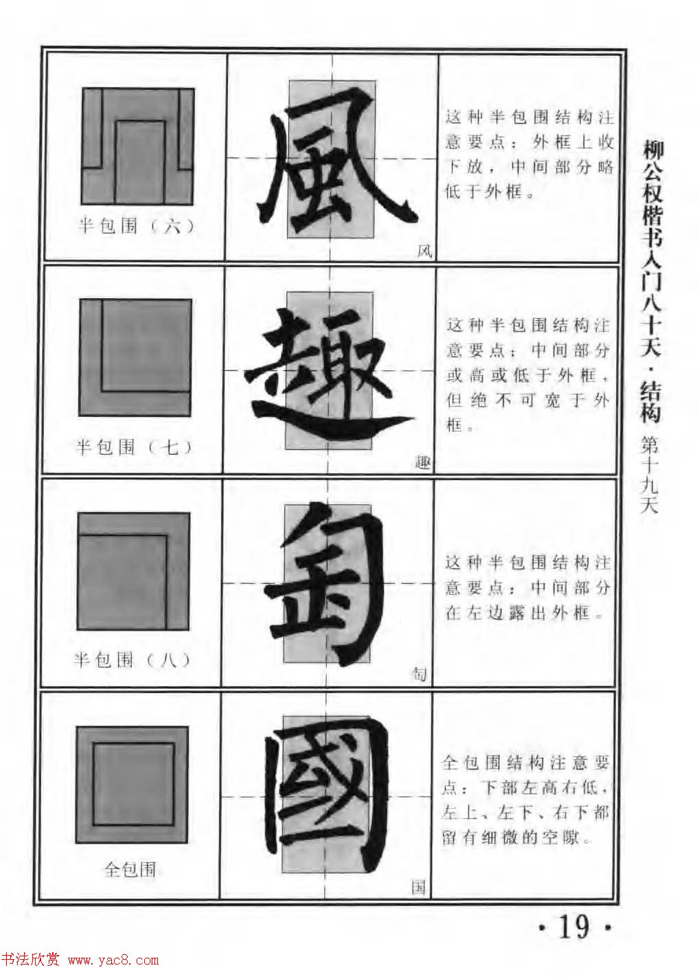 书法教程字帖《柳公权楷书入门80天》