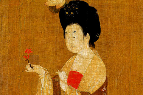 簪花仕女图-01-周肪