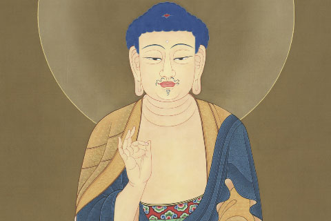 西方三圣-阿弥陀佛