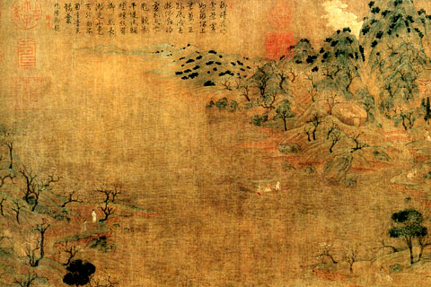 游春图-展子虔
