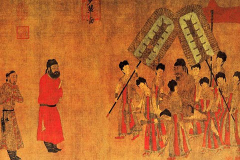 步辇图-阎立本