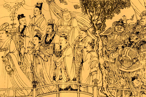 八十七神仙卷-吴道子