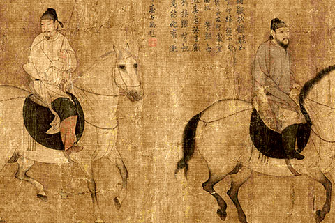 游骑图-佚名