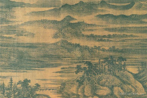 夏山图-董源