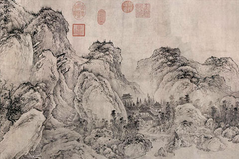 江山行旅图-太古遗民