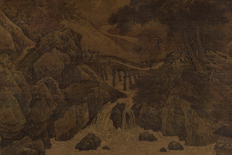 秋山红树图-04-萧照