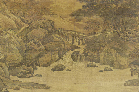 秋山红树图-05-萧照