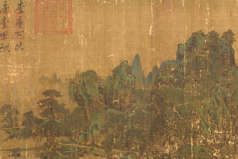 长夏江寺图-01-李唐