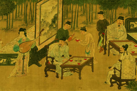 十八学士图-刘松年