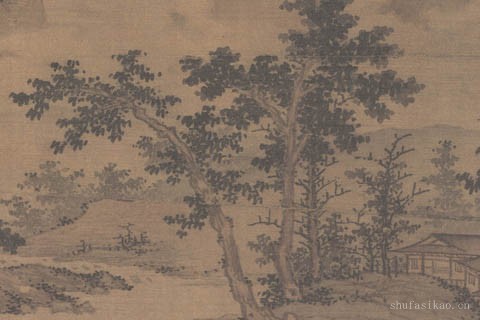 野桥策蹇图-盛懋