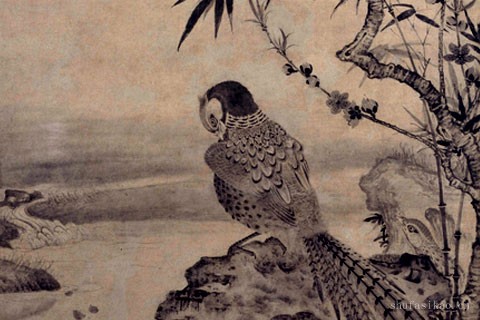 芦花寒雁图-01-吴镇