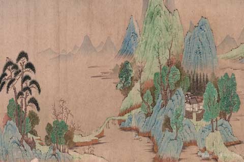 山居图-钱选