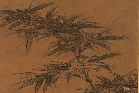 双钩竹图-02-李衎