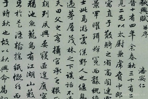 秋兴赋-赵孟頫