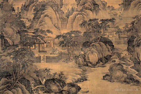 东篱秋色图-佚名