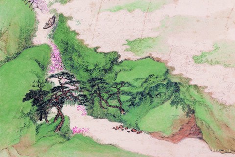 花卉山水合册-06-恽寿平 王翚