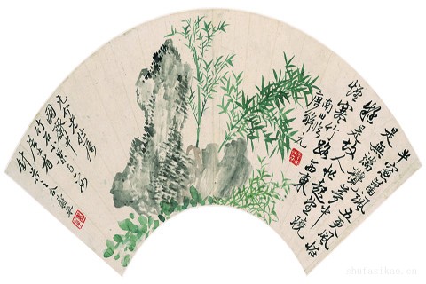 山水花卉八开-08-恽寿平